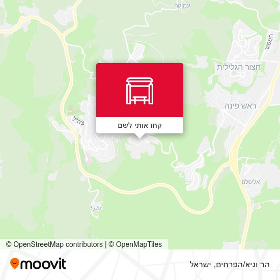 מפת הר וגיא/הפרחים