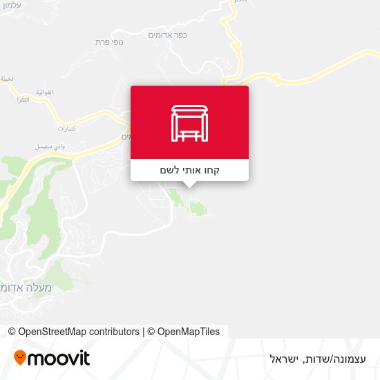 מפת עצמונה/שדות