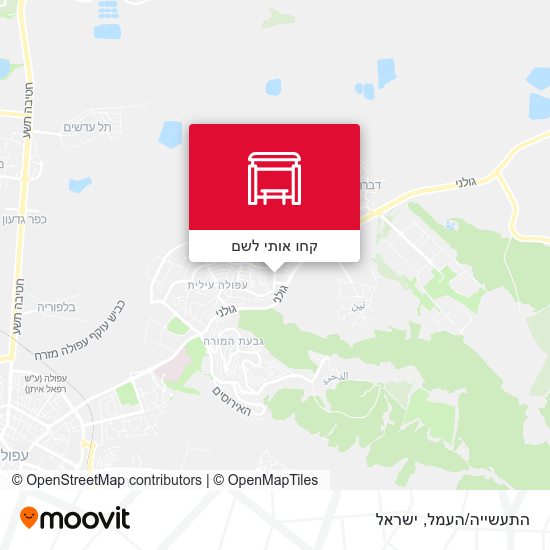 מפת התעשייה/העמל