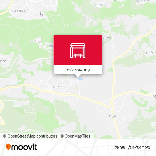 מפת כיכר אל-מל