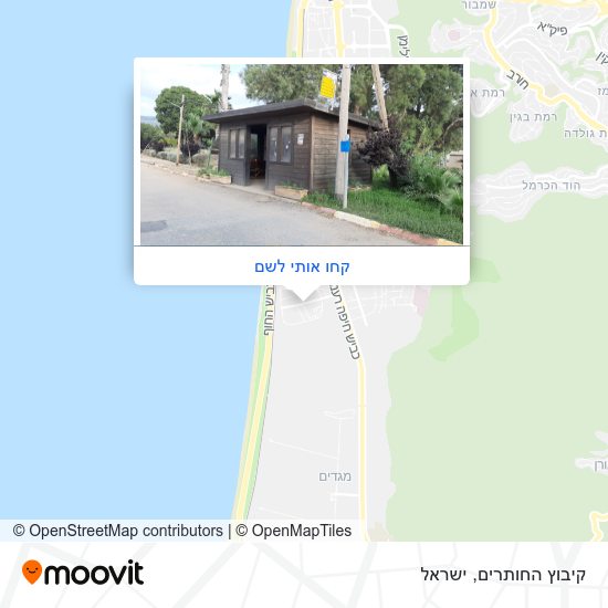 מפת קיבוץ החותרים