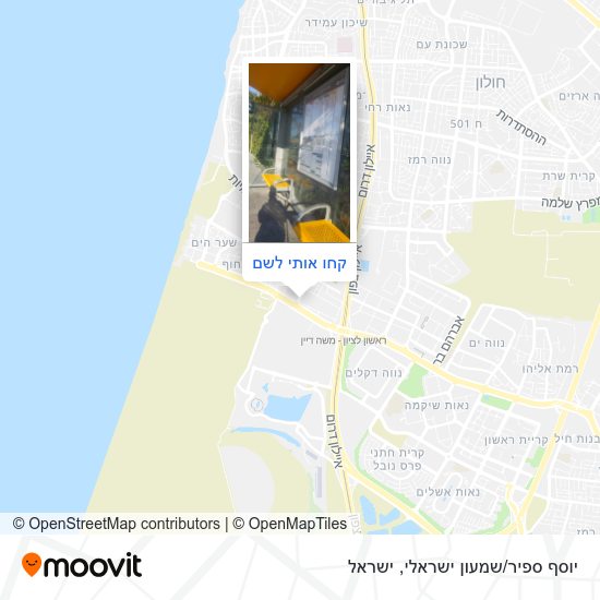 מפת יוסף ספיר/שמעון ישראלי
