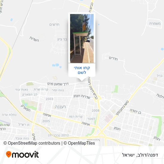 מפת דפנה/דולב