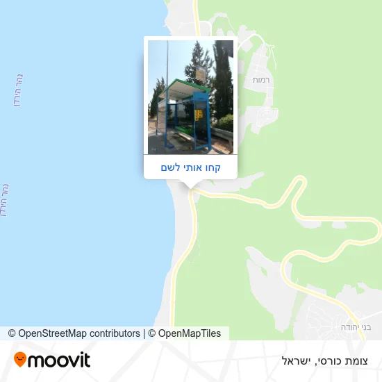 מפת צומת כורסי