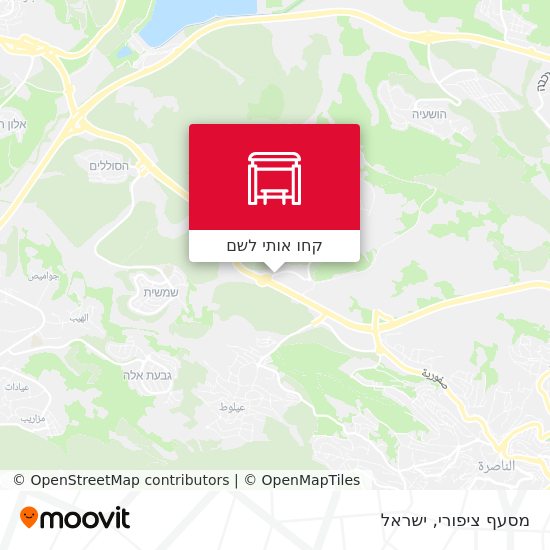 מפת מסעף ציפורי