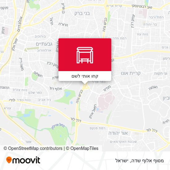מפת מסוף אלוף שדה