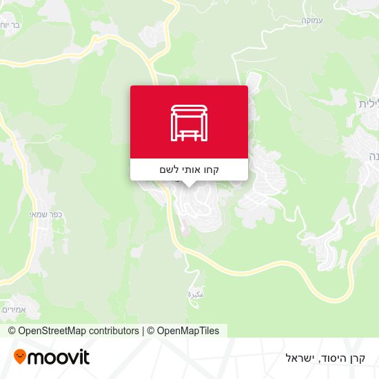 מפת קרן היסוד