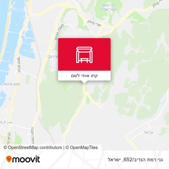 מפת גני רמת הנדיב/652