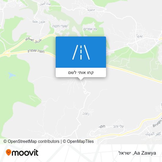 מפת Aa Zawya