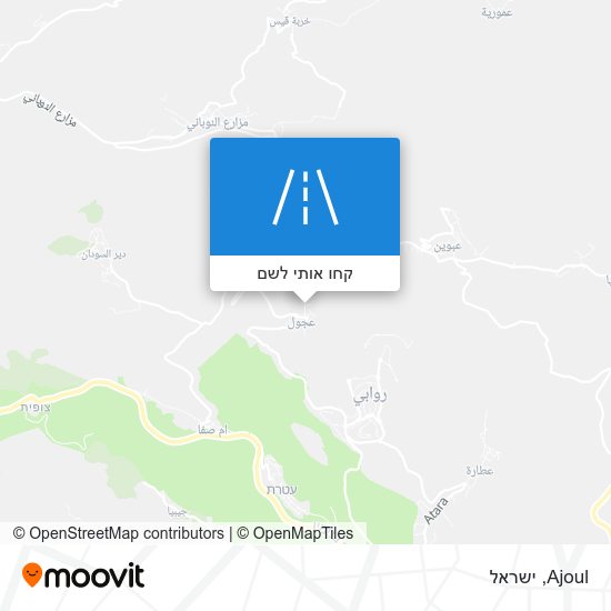 מפת Ajoul