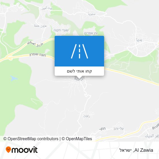 מפת Al Zawia