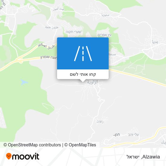 מפת Alzawia