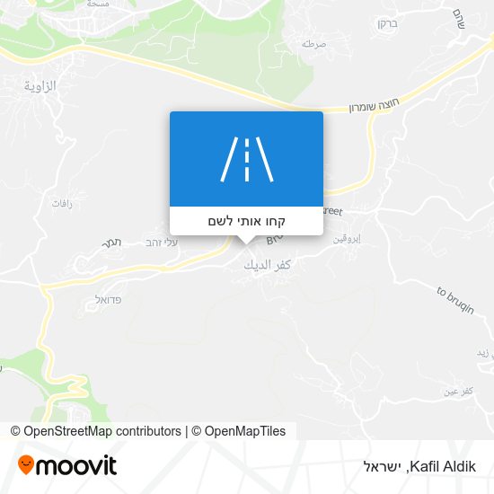 מפת Kafil Aldik