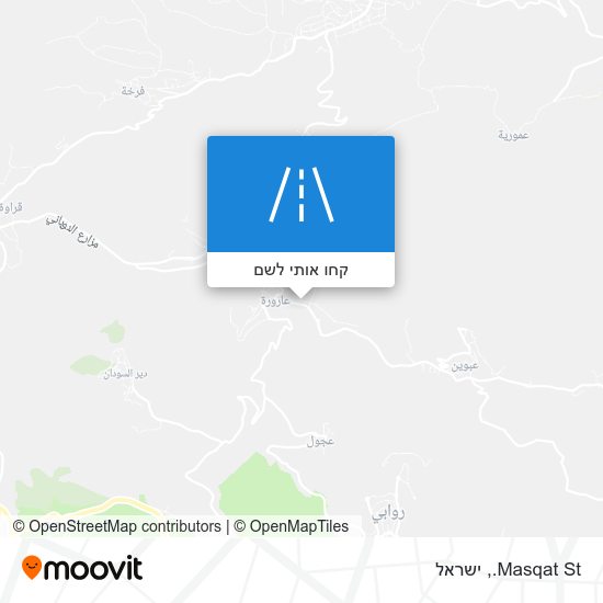 מפת Masqat St.