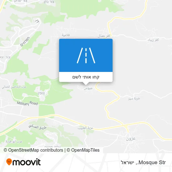 מפת Mosque Str.