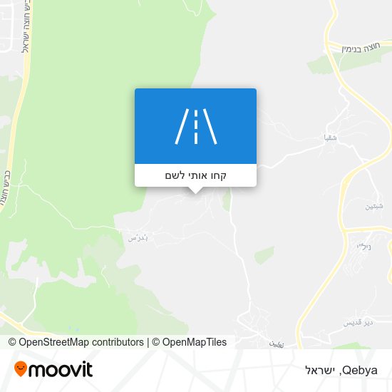 מפת Qebya