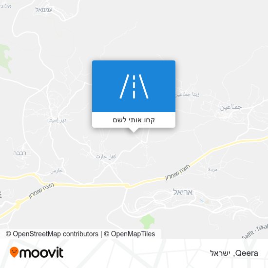 מפת Qeera