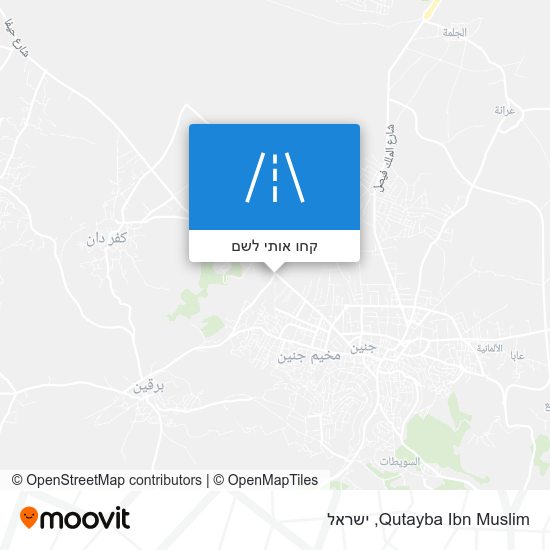 מפת Qutayba Ibn Muslim