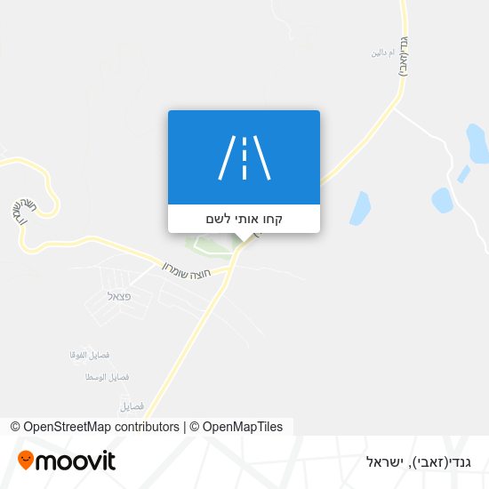 מפת גנדי(זאבי)