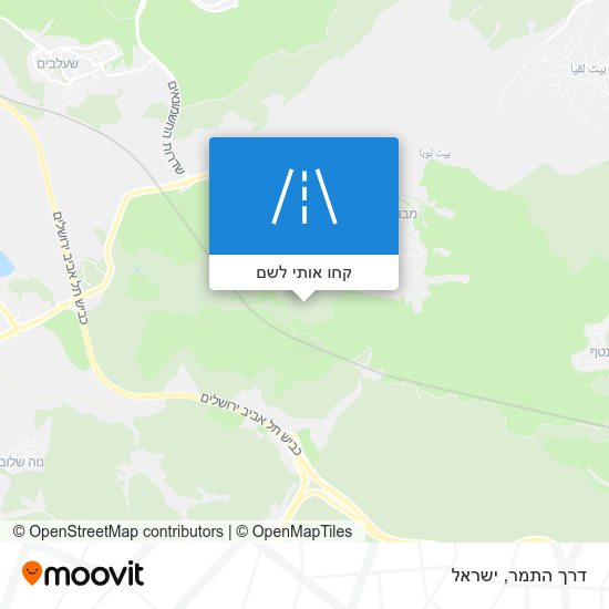 מפת דרך התמר