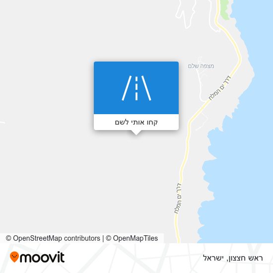 מפת ראש חצצון