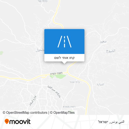 מפת النبي يونس