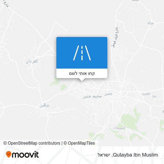מפת Qutayba Ibn Muslim