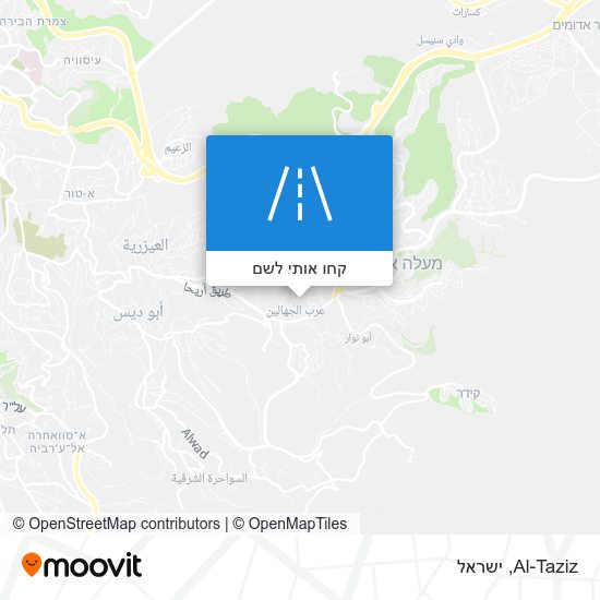מפת Al-Taziz