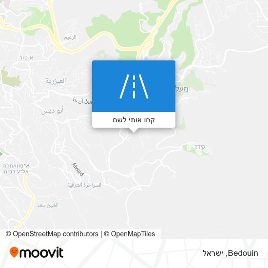 מפת Bedouin