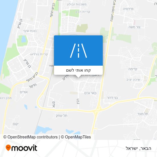 מפת הבאר