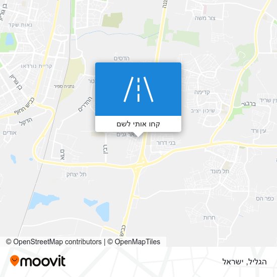 מפת הגליל