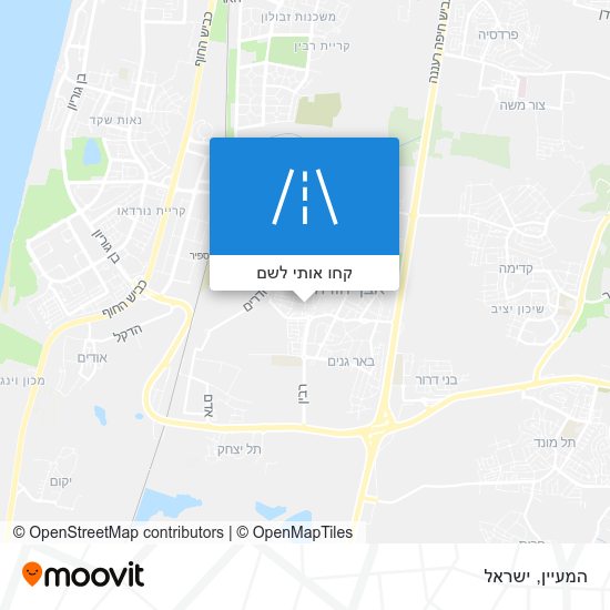 מפת המעיין