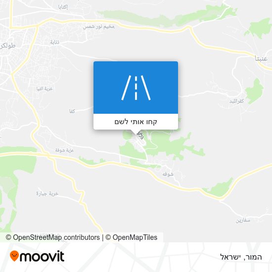 מפת המור