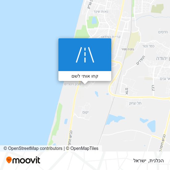 מפת הכלנית