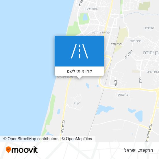 מפת הרקפת