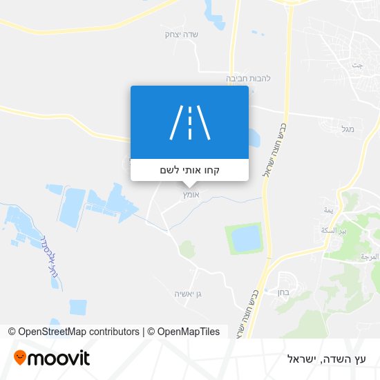 מפת עץ השדה