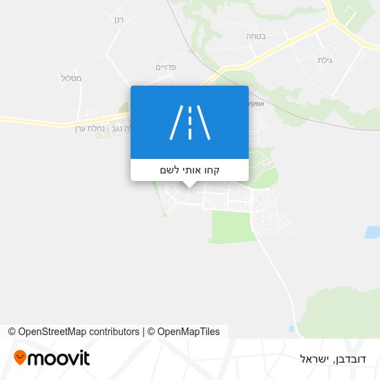 מפת דובדבן