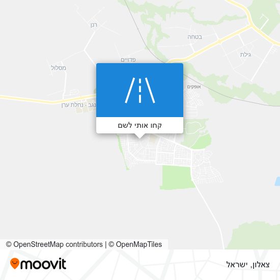 מפת צאלון