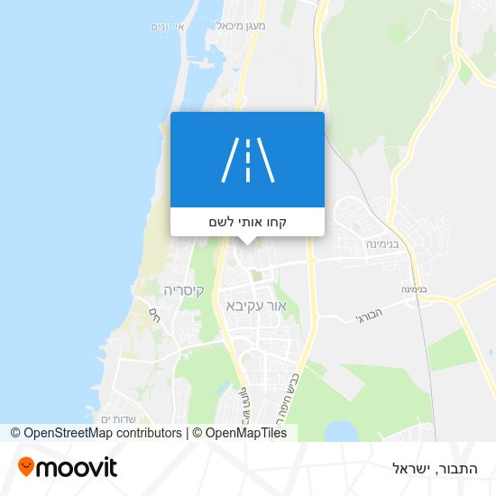 מפת התבור