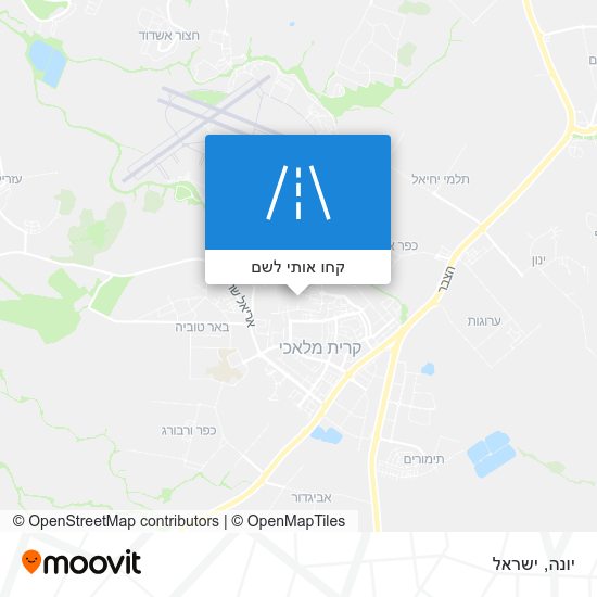 מפת יונה