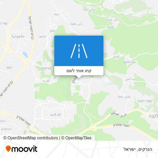 מפת הנרקיס