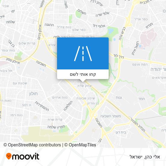מפת אלי כהן