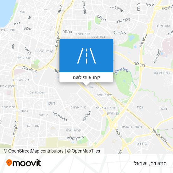 מפת המצודה