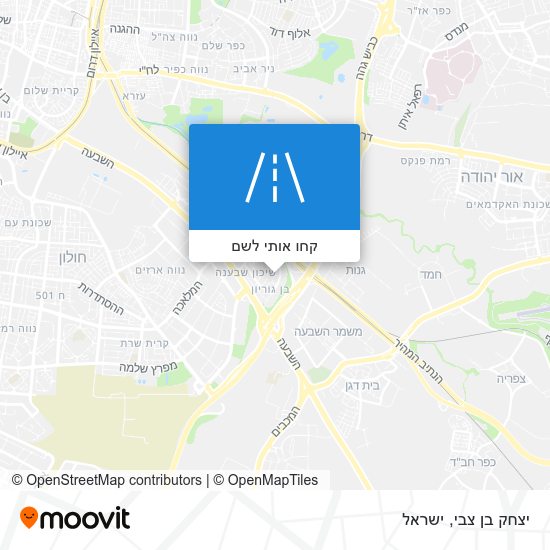 מפת יצחק בן צבי