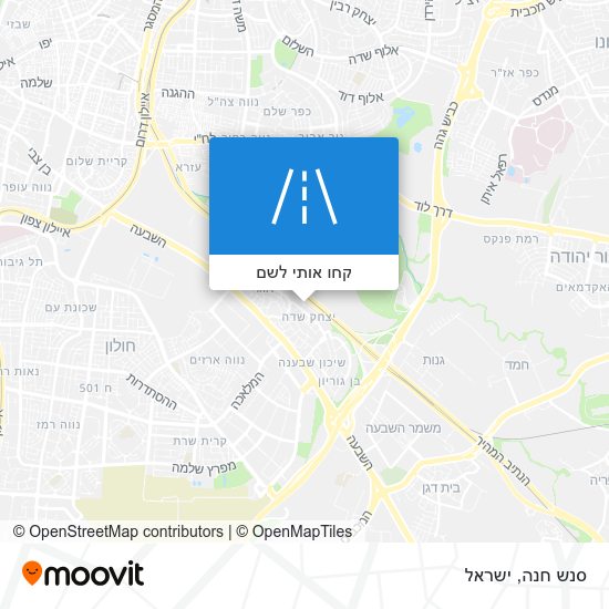 מפת סנש חנה