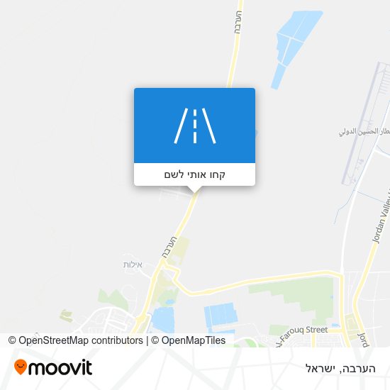 מפת הערבה