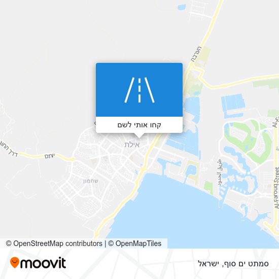 מפת סמתט ים סוף