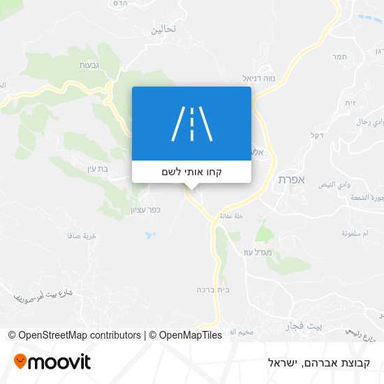 מפת קבוצת אברהם