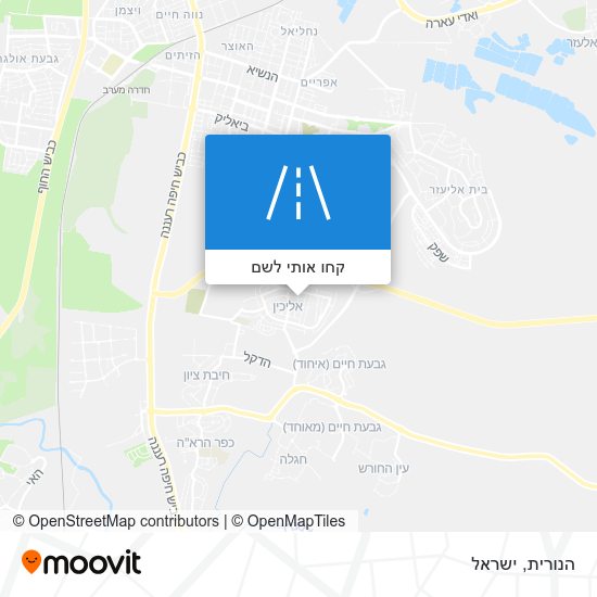 מפת הנורית