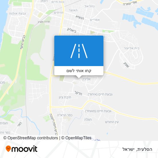מפת הסלעית